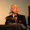 Agapito accepting his Pioneer Award